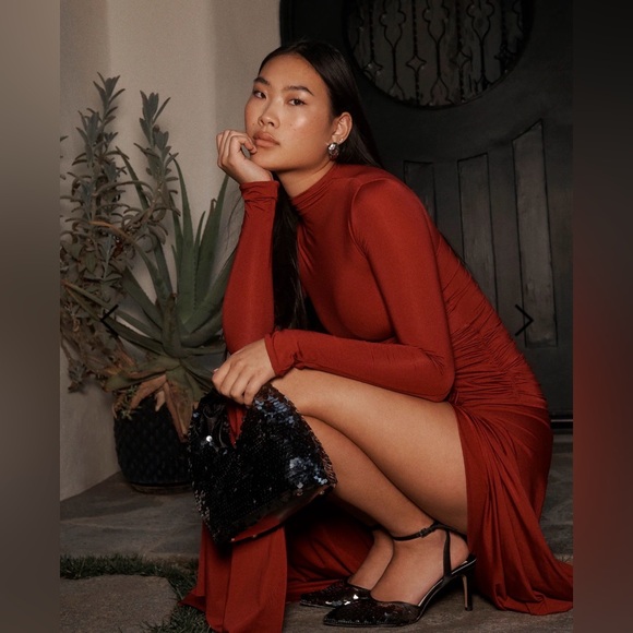 Dolce Vita ELIZA Confetti Heels 8.5 Black Sequin Mesh Stiletto 3”Pumps NWT - Picture 7 of 16